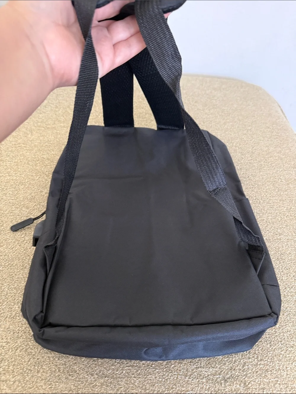 Skyworth Black Men's Backpack - Sleek Travel & Laptop Pack
